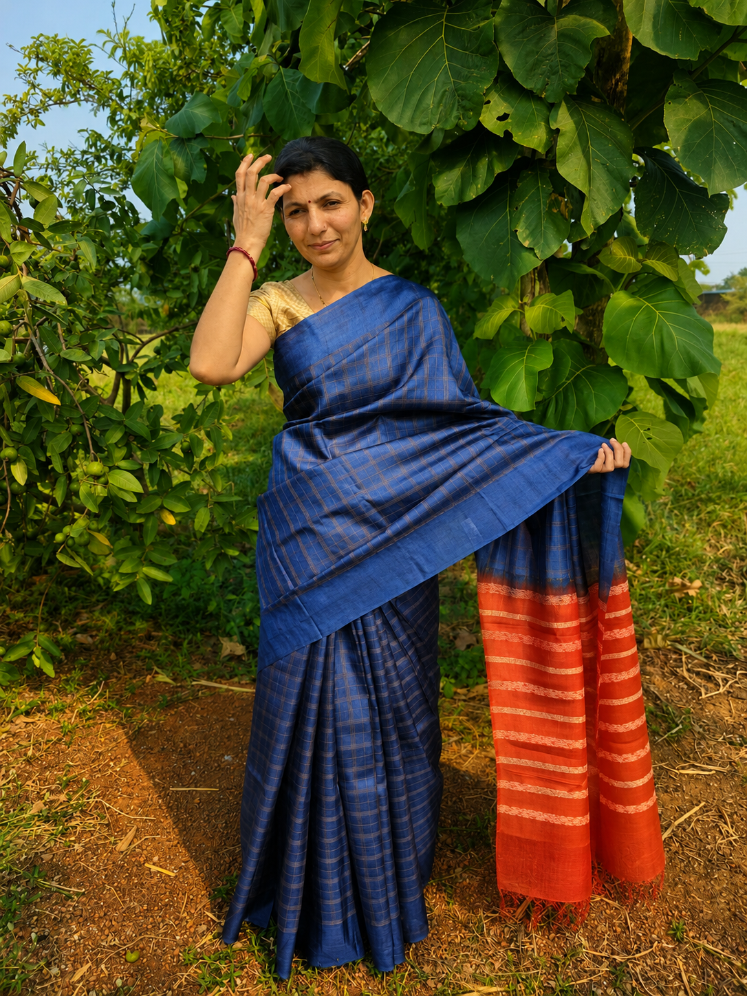 Pure Tussar Handloom Saree