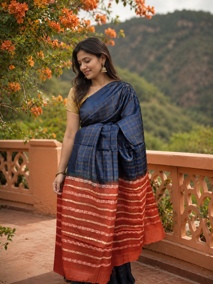 Pure Tussar Handloom Saree