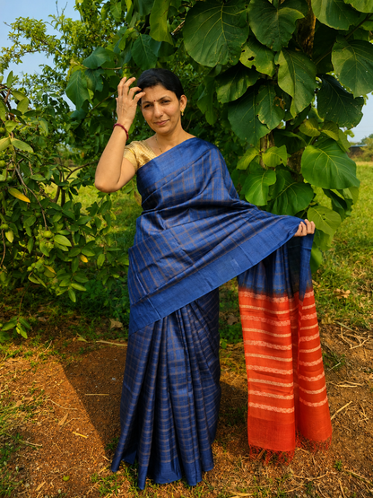 Pure Tussar Handloom Saree