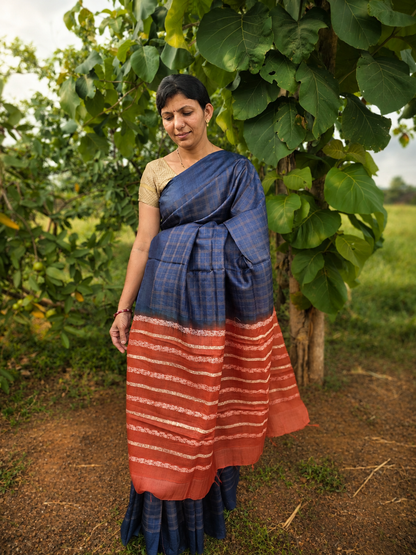 Pure Tussar Handloom Saree